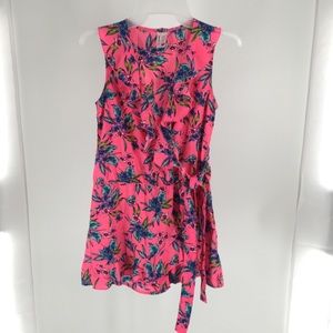 3/$21 Japna Kids Floral Ruffle Top Side Tie Romper